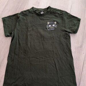 Chococat Green T Shirt Womens Small Hello Kitty Sanrio